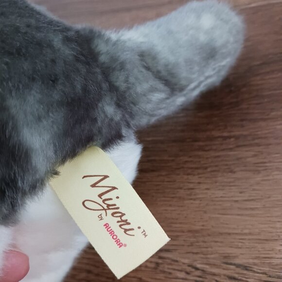 Aurora Miyoni Tots Sitting Pretty Siberian Husky Puppy 10" Plush - Picture 5 of 5